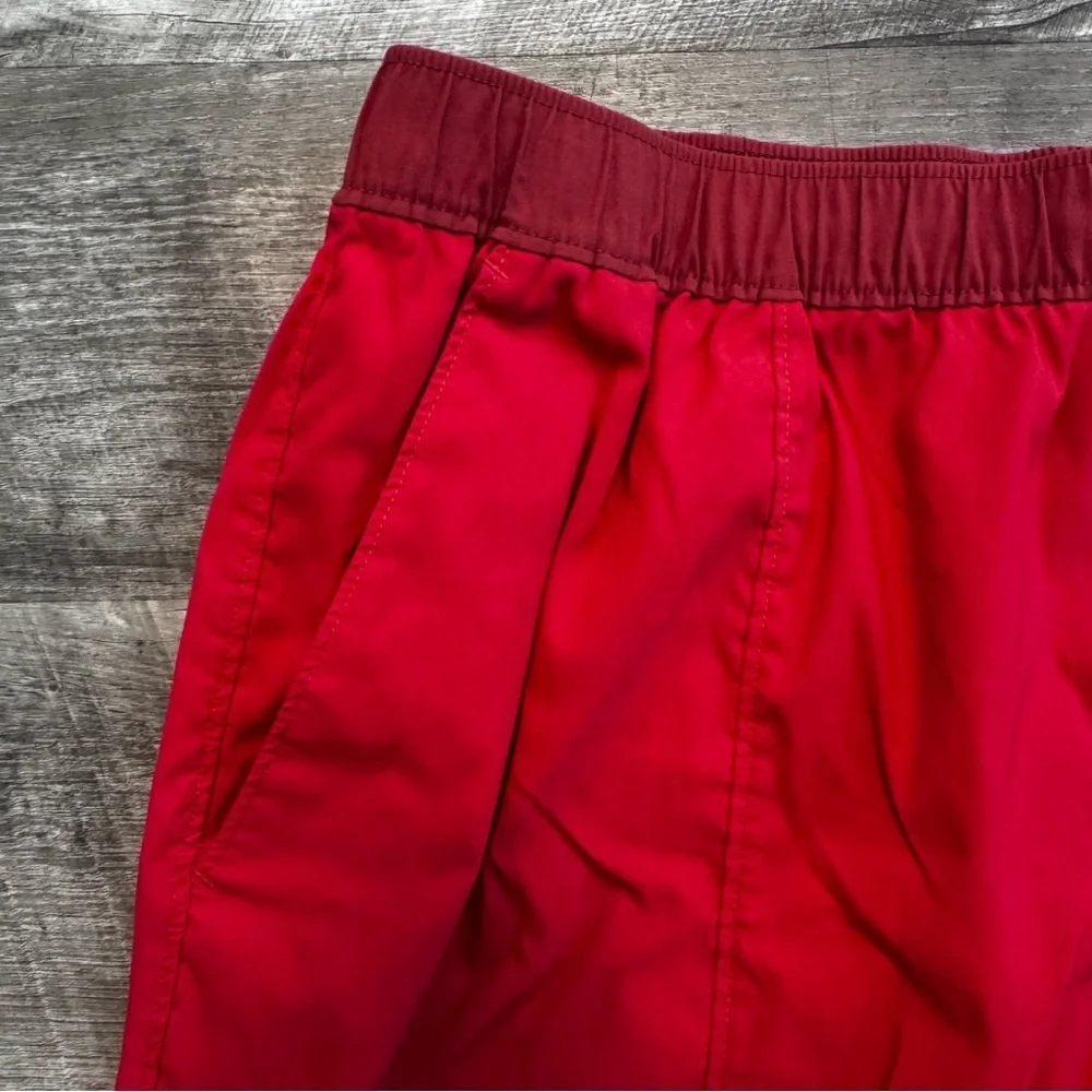 The North Face Class V Relaxed Fit Pull On Horizon Red Shorts Mens Sz. L